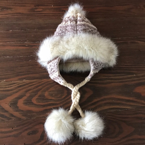 Village House Faux Fur Hats 